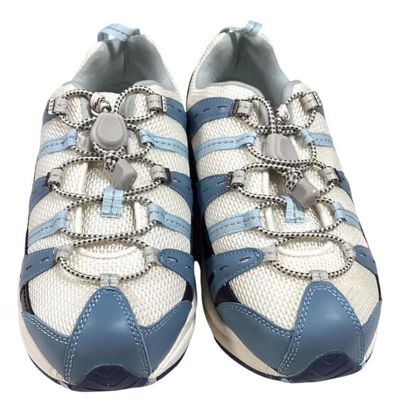 Dr Comfort Athletic Shoes Women 9W Blue White Refresh Therapeutic Sneaker NEW - Picture 2 of 12